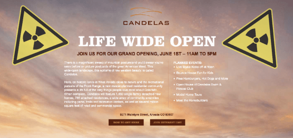 Candelas announces the Grand Opening for its Superfund location.